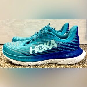 Hoka One One Blue Athletic Shoes